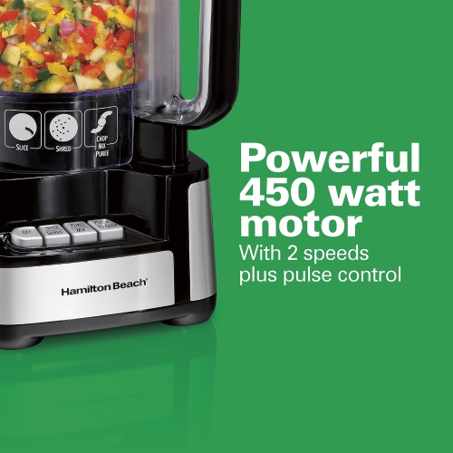 Hamilton Beach 12-Cup Stack And Snap Food Processor