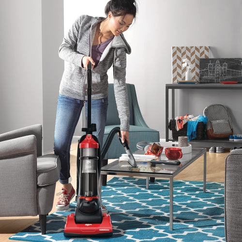 Dirt Devil Endura Lite Bagless Vacuum Cleaner, Small Upright for Carpet and Hard Floor, Lightweight, UD20121, Red