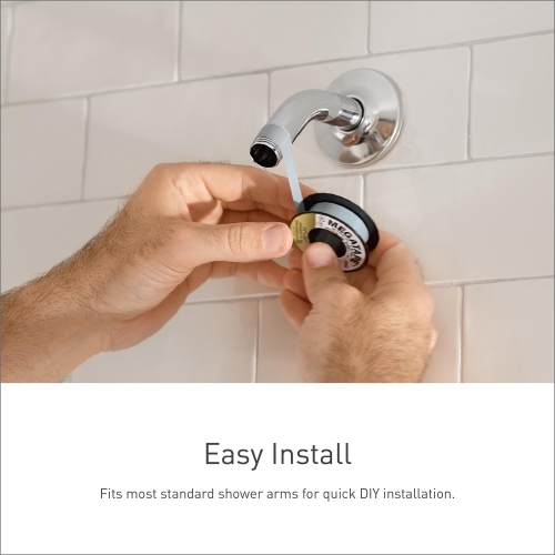 Moen 26009 Engage Magnetix 2.5 GPM Handheld/Rain Shower Head 2-in-1 Combo Featuring Magnetic Docking System, Pack of 1..