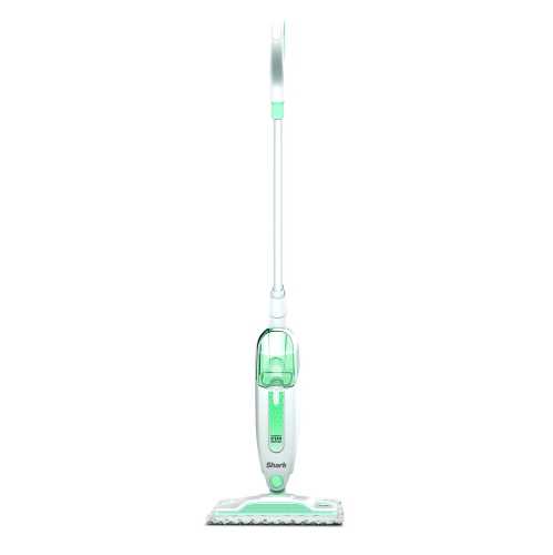 Shark S1000C Steam Mop, White/Seafoam Blue, 12.68 fl oz