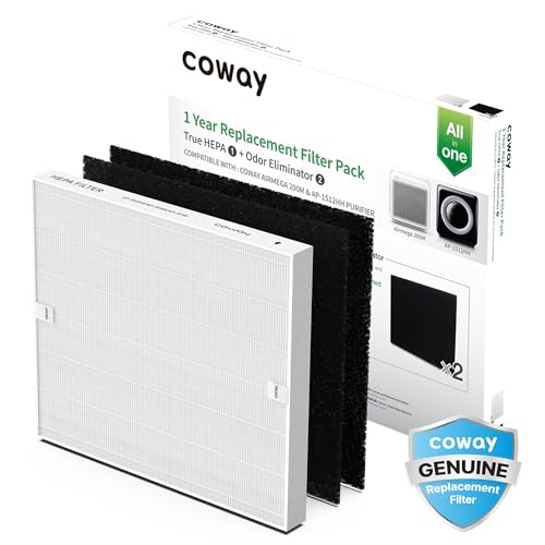 COWAY  Ap-1512Hh-Fp Ap-1512Hh Replacement Filter 3 Count (Pack Of 1) In White