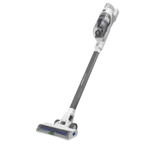 BLACK+DECKER POWERSERIES+ 16V MAX Cordless Stick Vacuum with LED Floor Lights, Lightweight, Multi-Surface, White (BHFE..