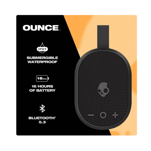 Refurbished- Skullcandy Ounce XT Portable Wireless Speaker, Black