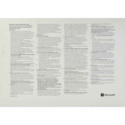 Microsoft Windows Server 2022 Standard | Base License with media and key | 16 Core