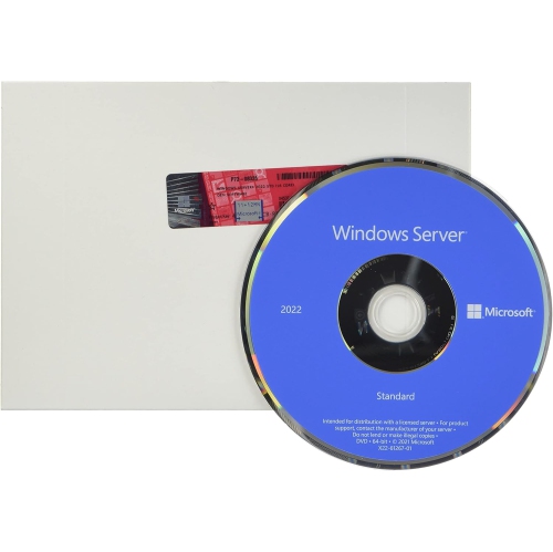 Microsoft Windows Server 2022 Standard | Base License with media and key | 16 Core