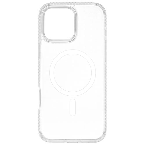 Insignia Fitted Hard Shell Case for iPhone 16 Pro Max - Clear - Only at Best Buy