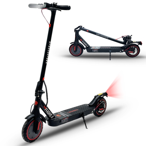 Trottinette électrique adultes et adolescents Flash5,0 de Gyrocopters, pneus increvable de 8,5 po | Speed 30&nbsp;km/h, jusqu'à batterie robuste 30&n