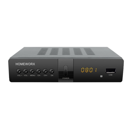 Image 1 de 4.. Décodeur de télévision numérique, décodeur numérique ATSC avec syntoniseur télé, enregistrement télé, fonction multimédia USB, sortie HDMI, par