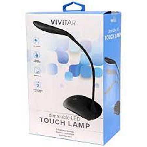 VIVITAR VIV-IMP-538 – Wireless LED Touch Lamp