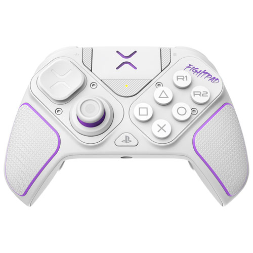 Manette de jeu sans fil Victrix Pro BFG de PDP pour PS5/PS4/PC - Blanc
