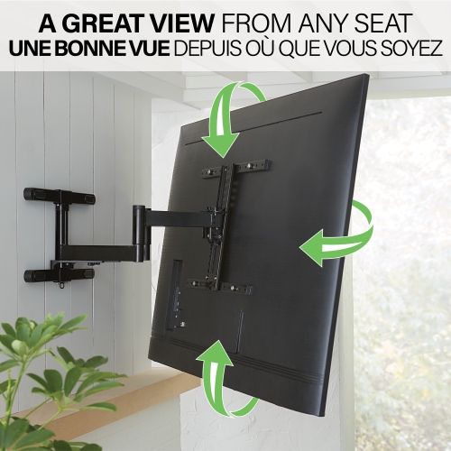 Sanus Outdoor40" - 85" Full Motion TV Wall Mount