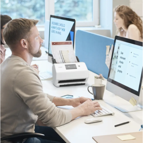 Open Box - Canon imageFORMULA R50 Office Document Scanner