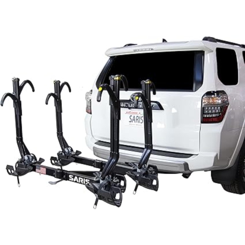 Saris Superclamp EX 4 Bike Hitch Rack, Hitch Bike Rack Transport System with 2" Hitch Compatibility
