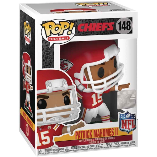 Pop Sports – figurine de football NFL 3,75 po – Patrick Mahomes II n° 148