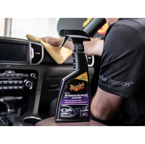 Meguiar's Quik Interior Detailer Cleaner 473mL - Ultimate Car Interior Cleaner and Protectant - G13616C