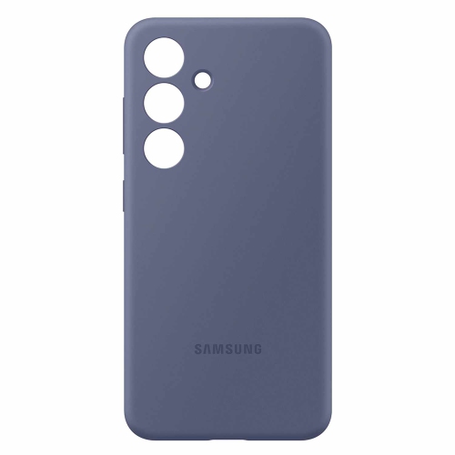 Samsung Silicone Fitted Soft Shell Case for Galaxy S24- Violet
