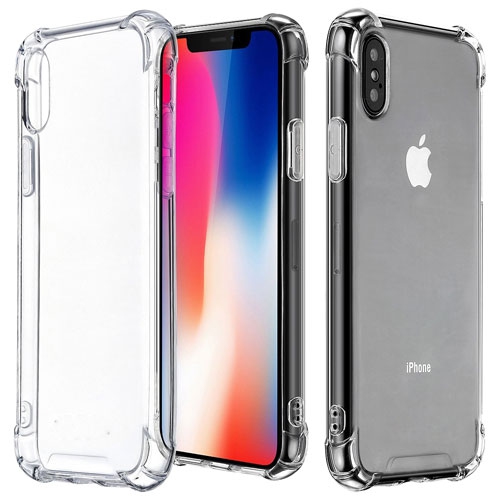 BLU ELEMENT  Dropzone Fitted Hard Shell Case for Iphone 11/ Xr - Clear