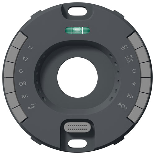 Thermostat intelligent Wi-Fi Nest Learning de Google - Noir volcanique lustré