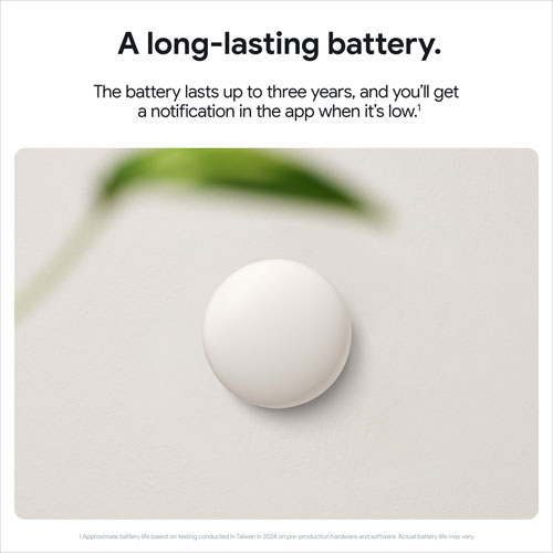 Capteur de température Nest de Google - Porcelaine - Paquet de 3