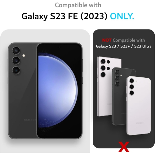 TUDIA MergeGrip Samsung Galaxy S23 FE Case Magsafe Compatible - Green Lily