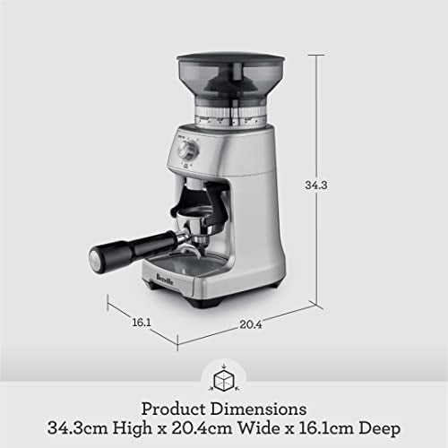 Breville BCG600SIL The Dose Control Pro Coffee Grinder, Silver