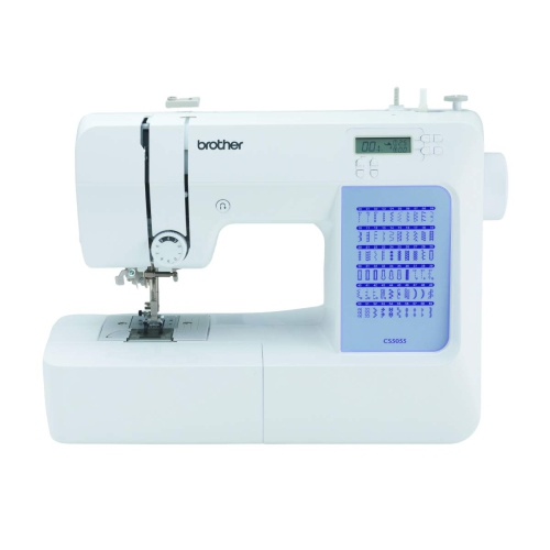 BROTHER  Cs5055 Computerized Sewing Machine, 60 Built-In Stitches, Lcd Display, 7 Included Feet In White Very Good Quality