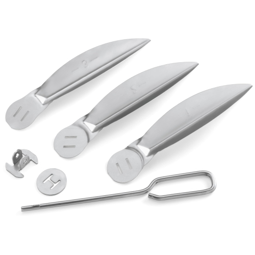 WEBER  22.5" One-Touch Cleaning System Kit In Silver