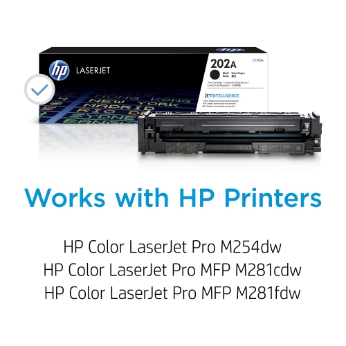 HP 202A Black Original Toner Cartridge