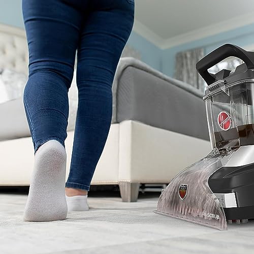 Hoover Powerscrub XL Pet Carpet Cleaner Machine, Upright Shampooer, FH68002V, Black