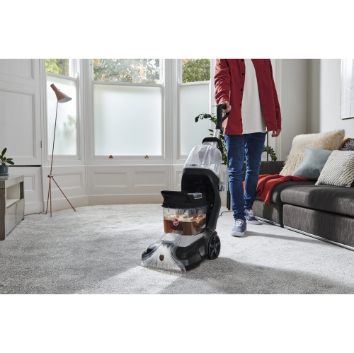 Hoover Powerscrub XL Pet Carpet Cleaner Machine, Upright Shampooer, FH68002V, Black