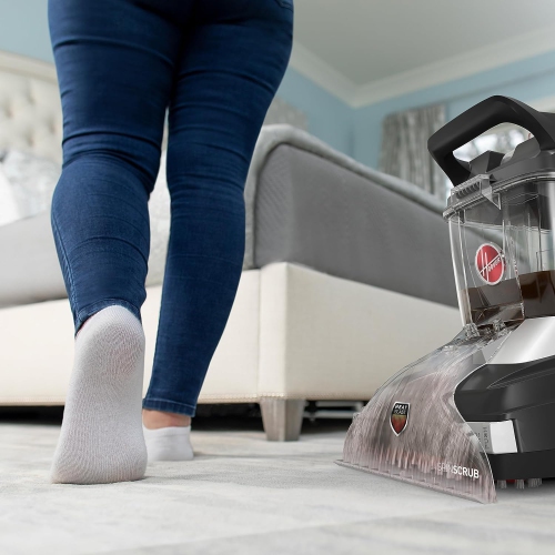 Hoover Powerscrub XL Pet Carpet Cleaner Machine, Upright Shampooer, FH68002V, Black