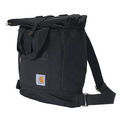 Carhartt Convertible Durable Tote Bag with Adjustable Backpack Straps and Laptop Sleeve Black One Size Best Buy Canada