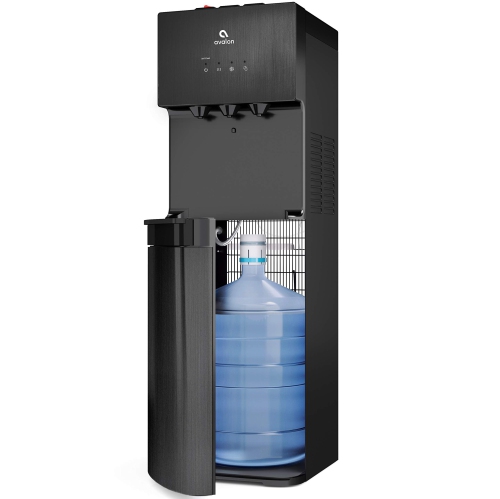 AVALON  Self Cleaning Water Cooler Water Dispenser, 3 Temperature, Bottom Loading, Ul/energy Star Stainless Steel In Black Love my water cooler