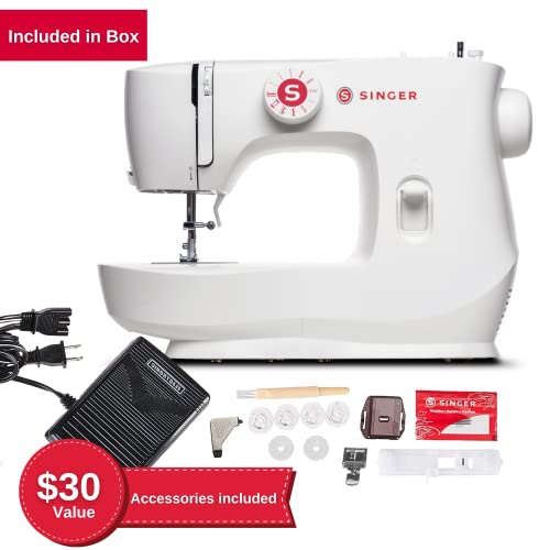 SINGER | machine mécanique MX60 Sewing avec 6 Stitches, et plein cadre en métal - parfait pour les débutants - Sewing rendu facile
