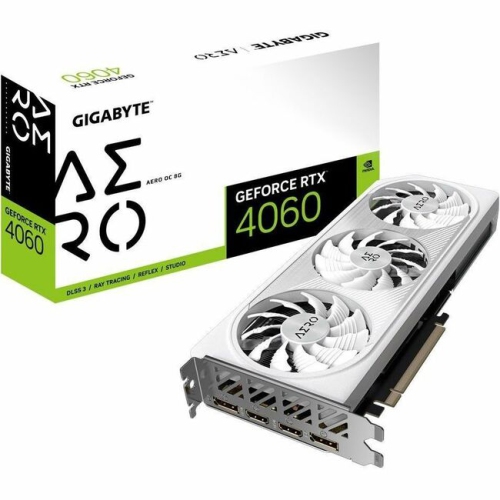 GIGABYTE  Gv-N4060Aero Oc-8Gd Geforce Rtx 4060 Aero Oc 8G Graphic Card (Gvn4060Aerooc8Gd)
