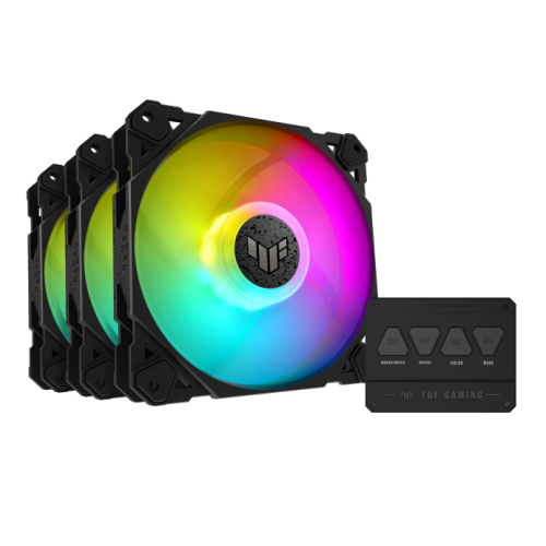 ASUS TUF Gaming TF120 White ARGB 3-in-1 Cooling Fan Kit