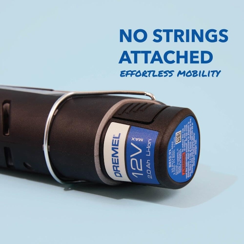 Dremel 8240 12V Cordless Rotary Tool Kit with Variable Speed and Comfort Grip - Includes 2AH Battery Pack