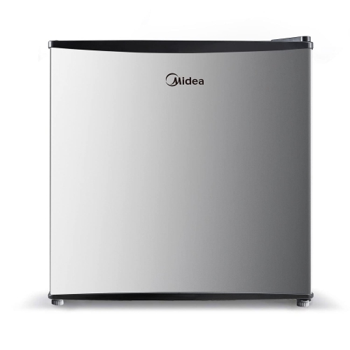 MIDEA  Whs-65Lss1 Compact Refrigerator, 1.6 Cubic Feet Single Door Fridge, Mini Fridge for Office/bedroom/dorm/living