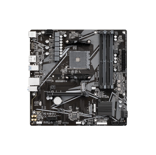 Gigabyte B550M K Ultra Durable B550M K Desktop Motherboard