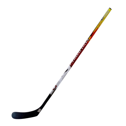 FRANKLIN SPORTS  Street Hockey Sticks - Ambush Youth Street Hockey Stick - Wood And Fiberglass Shaft - 46" Left Handed