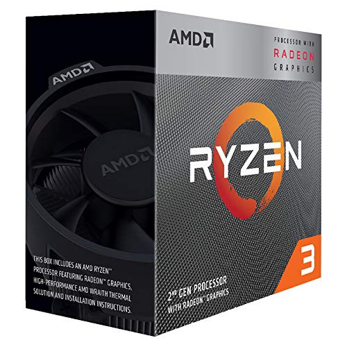 AMD Ryzen 3 3200G 4-Core Unlocked Desktop Processor with Radeon Graphics