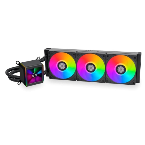 Lian-Li Galahad II LCD CPU Liquid Cooler - Black, 360mm, SL-Infinity Fan
