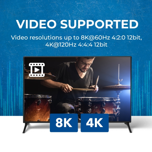 OREI 8K Dolby Atmos eARC Audio Extractor With CEC, Advanced EDID Management, and Resolutions up to 8K@30Hz or 4K@120Hz