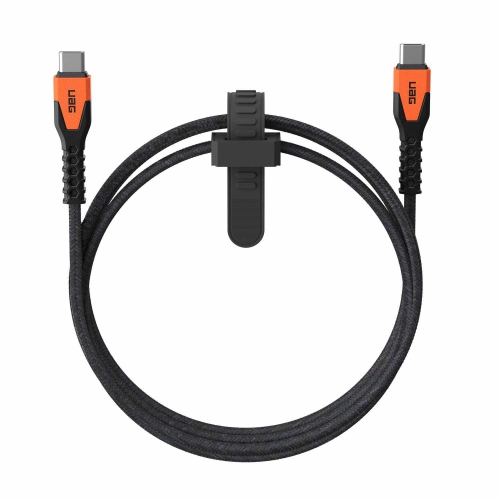 UAG  Rugged Kevlar Core USB-C to USB-C Charge/sync Cable 5Ft Black/orange Great cables