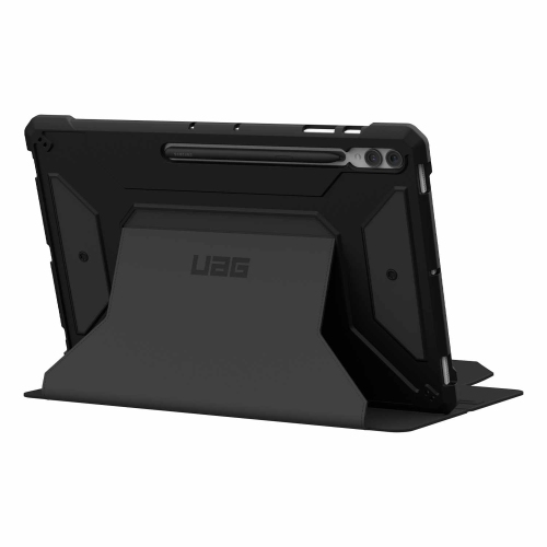 UAG Metropolis SE Rugged Folio Case | Made for Galaxy Tab S9 Ultra/Tab S10 Ultra | Black