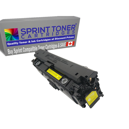 Cartouches d'encre en poudre JAUNE HP CF452&nbsp;A compatibles, HP 655&nbsp;A