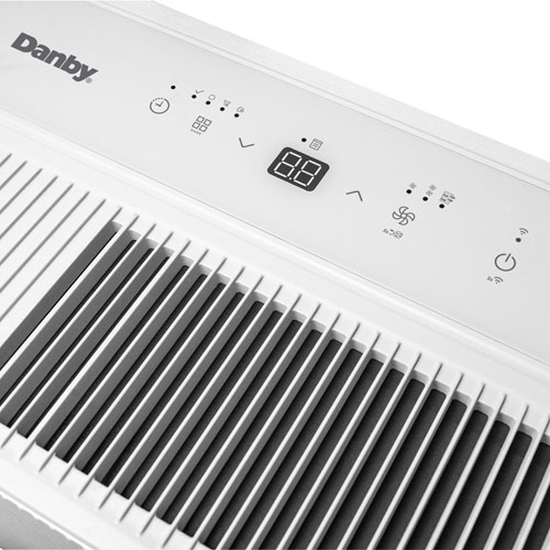 Déshumidificateur de Danby avec déshumidification intelligente et Wi-Fi - 50 chopines - Blanc