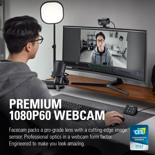 Elgato Facecam Premium Full HD Webcam - Refurbished(Excellent)