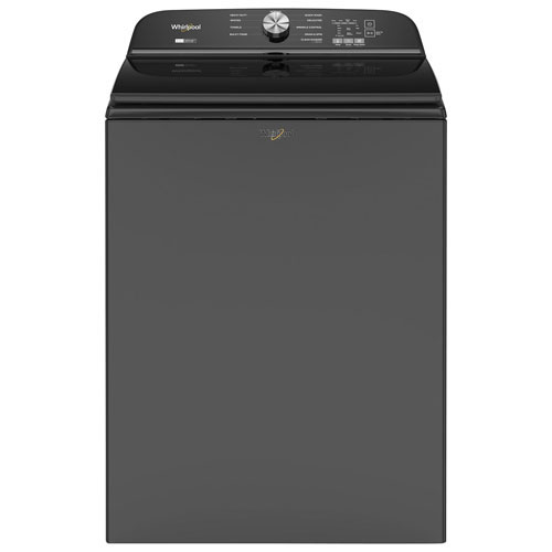 Open Box - Whirlpool 6.1 Cu. Ft. High Efficiency Top Load Washer - Volcano Black - Scratch & Dent