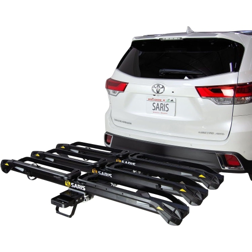 Saris MHS Hitch Bike Rack - 3 Bikes Modular Bike Rack Hitch System for Cars, Trucks and SUVs